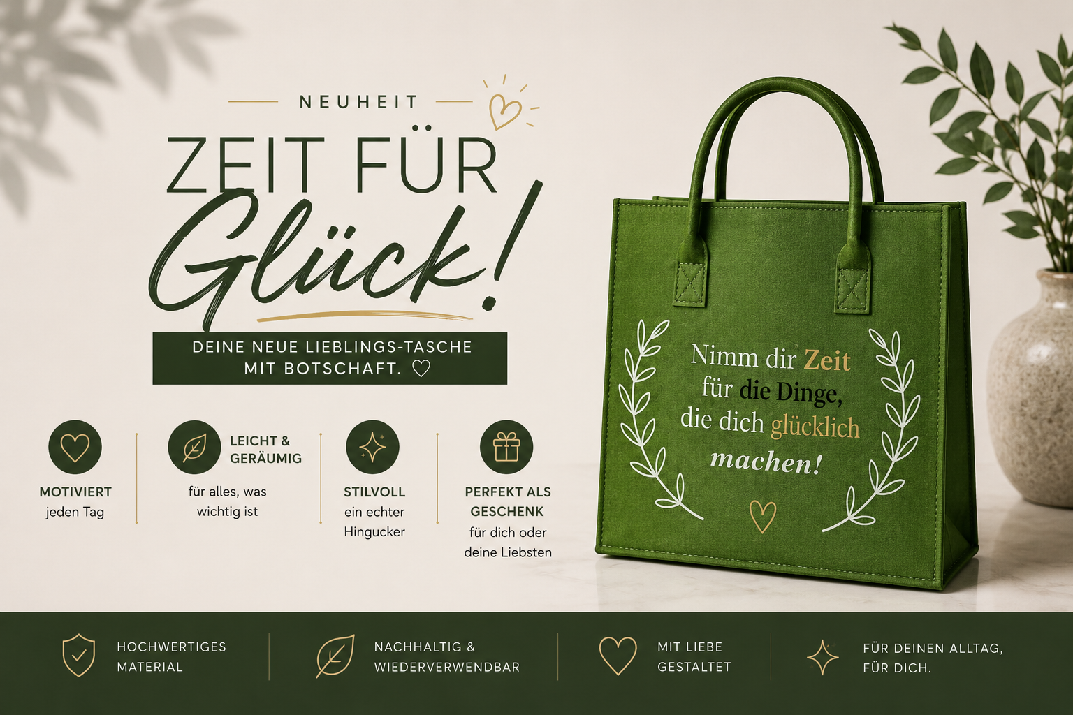 Deine Zeit. Dein Glück
